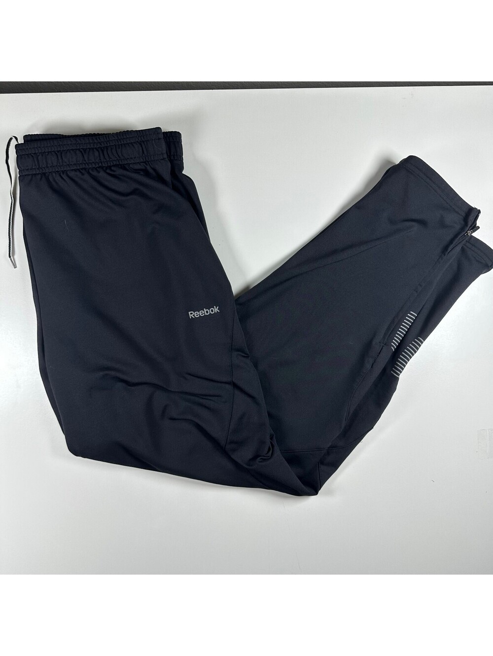 Reebok Y2K Vintage Black Sweatpants XL